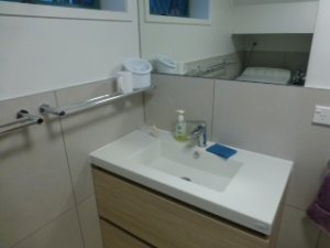flat vanity