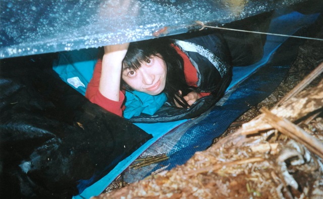 Tarpaulin Lean-to
