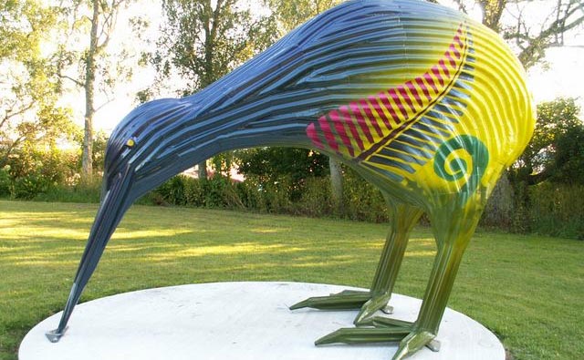 キウイバードのモニュメント