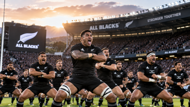 黒いジャージに宿るNZの魂！ラグビー最強軍団「オールブラックス」と伝統の舞「ハカ」の全貌