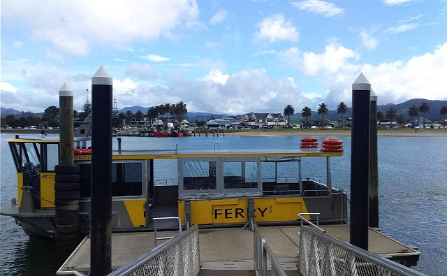 ハーヘイ側のフェリー乗り場