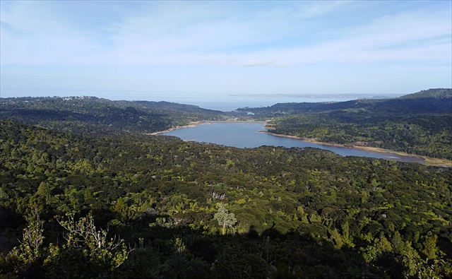 アラタキ・ビジター・センターからの景色