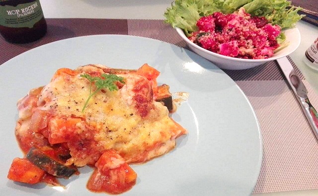 野菜のラザニア風