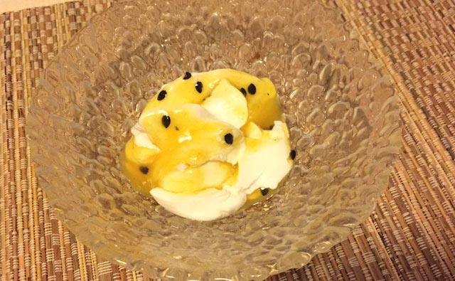 パッションフルーツ味の中身