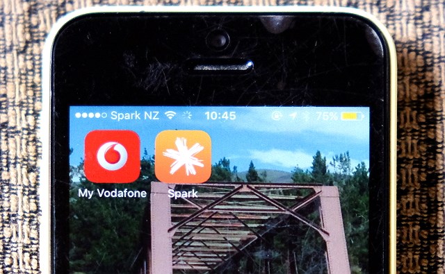 ニュージーランドのプリペイド携帯