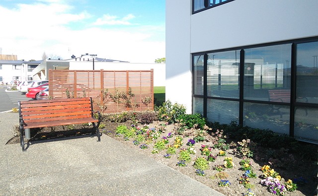 老人ホームでボランティア